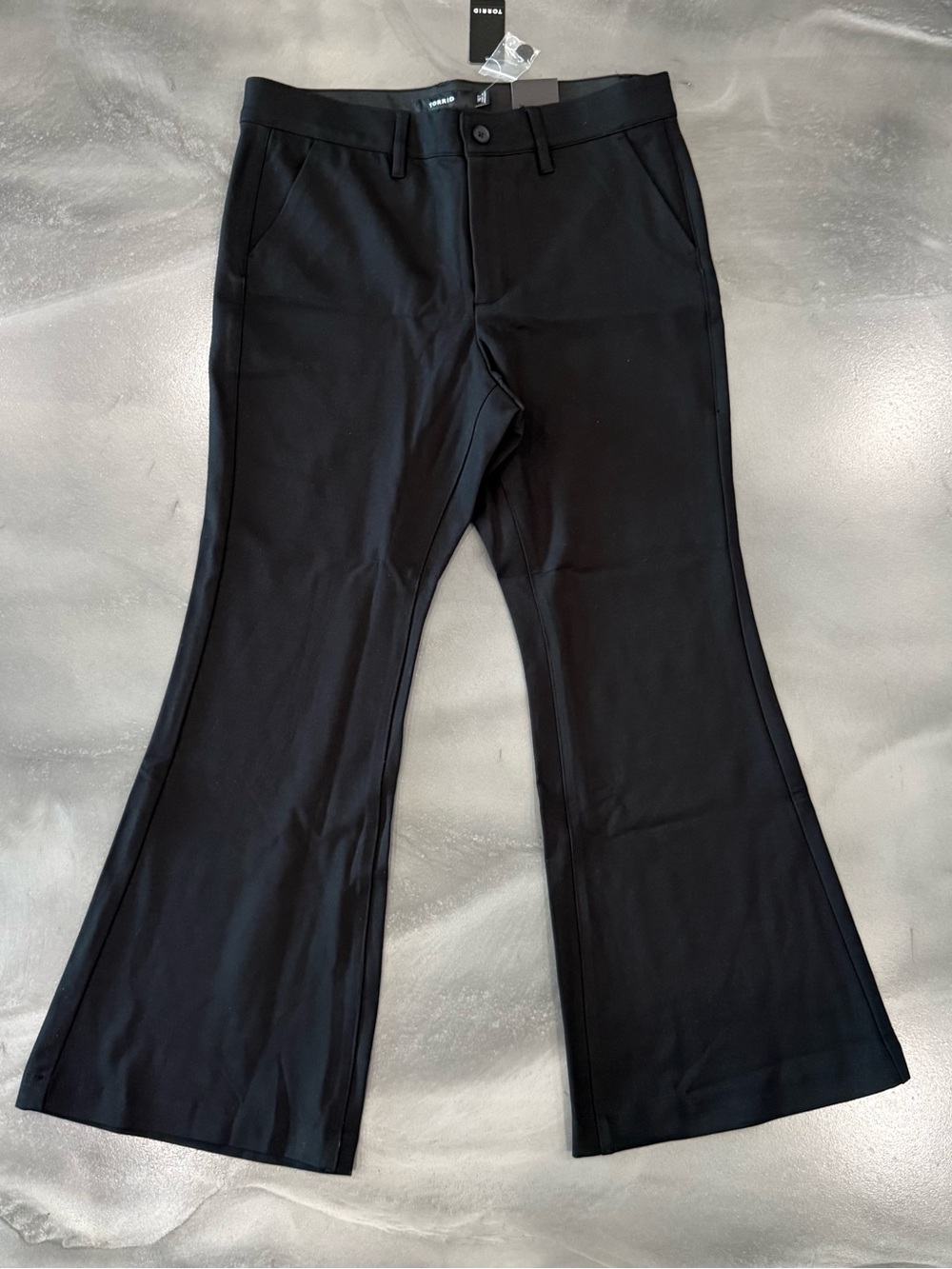 torrid Black Women's Flared Dress Pants